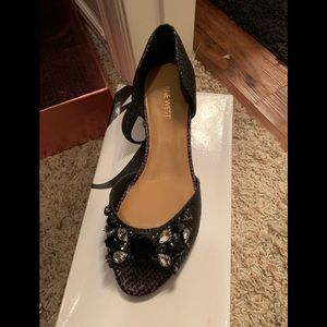 Nine West Peep Toe Flats